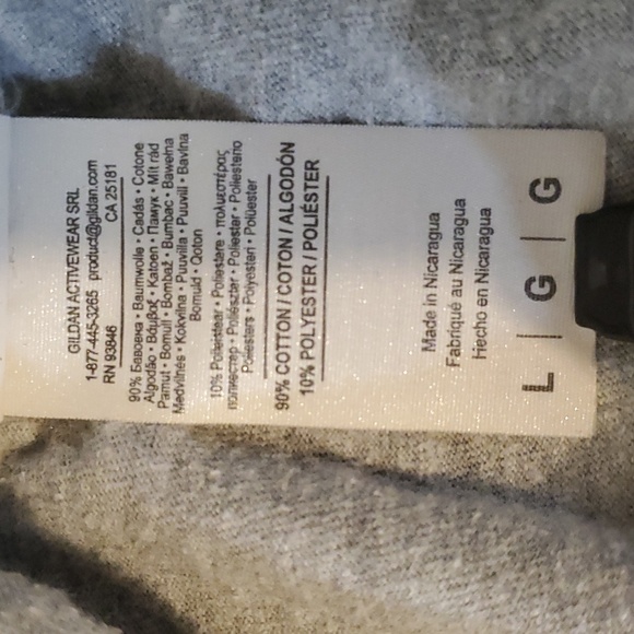 Gildan Hammer Men's Gray "Ask Me About My Goat" Flip Up T-shirt - Picture 9 of 9